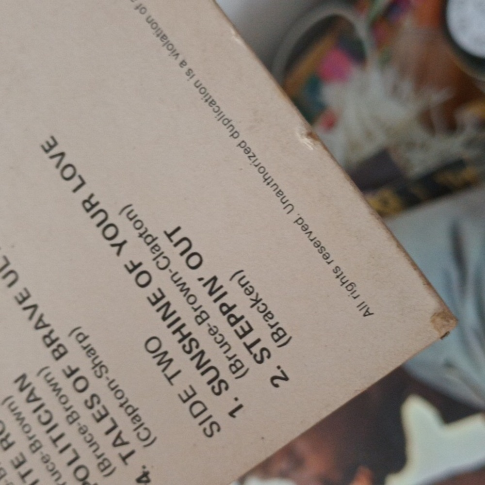 Vintage record Live Cream Vol 2 - Picture 3 of 4